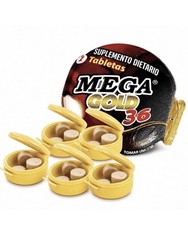 Mega Gold 36 Natural ED Support 15 Tablets Timing Power Enhancer picture