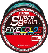 Yo-Zuri Super Braid Five Color - 660 Yards picture