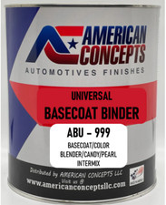 ABU – 999 UNIVERSAL BASECOAT BINDER/COLOR BLENDER/CANDY/PEARL, Automotive GALLON picture