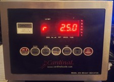 CARDINAL DETECTO 205-A WEIGHT INDICATOR WORKING PULL picture