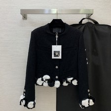 2026 Floral Fringe Edge Single‑Breasted Elegant Women Jacket picture