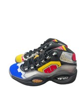 Reebok Men Question Mid Power Rangers GY0590 Black/Silver Metallic/Vector Red picture