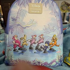 Loungefly Disney Peter Pan and the Lost Boys Mini Backpack And Disney Wallet picture