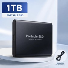 2TB 4TB 16TB Portable SSD Type-C External Hard Drive High Speed USB 3.1 Laptop picture