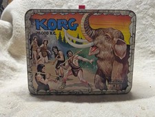 Vintage 1975 Korg 70000 BC Metal Lunchbox Hanna Barbera King Seeley No Thermos picture
