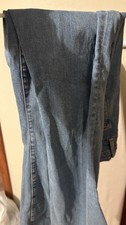 FRAME Women's Bootcut Jeans Blue Medium Wash Slim Fit Cotton Denim 5-Pocket picture