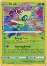 Celebi - 009/185  Amazing Rare Ultra Rare Vivid Voltage NM Pokemon TCG picture