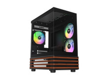 Thermaltake View 170 WS ARGB; Micro Chassis; Bottom Wood Trim; 3x120mm ARGB Lite picture