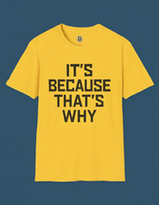 It's Because That's Why - Tee picture