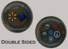 Walmart Sams Club Veterans Challenge Coin – Service Respect Excellence  J#1 picture
