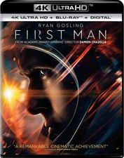 First Man 4K UHD Blu-ray Ryan Gosling NEW picture