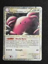Blissey 106/123 Prime Rare HeartGold & SoulSilver Pokemon Holo DMG picture