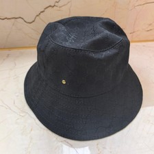 Gucci 858612 Reversible GG Monogram Bucket Hat Black Canvas picture