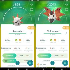 Non Shiny Larvesta / Volcarona - 20k Star.d picture