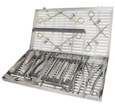 Oral Surgery Kit 24 Units Instruments with Extra Large Cassette Surgical instrum picture