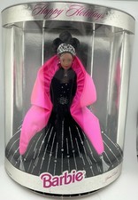 1998 Happy Holidays Barbie Doll African American Mattel (BOX BOTTOM MISSING) picture