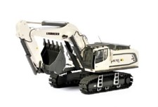 WSI 04-1156 Liebherr R970 SME Excavator - White - 1/50 Die-cast MIB picture