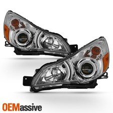 Fit 2010-2014 Subaru Legacy Outback Headlights Lamps Replacement Left+Right picture