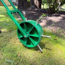 Landzie AeroCore Rolling Lawn Aerator – Manual Core Plug Aerator picture