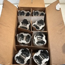 Lot Of 8 New Zollner Z8222 .040 Pistons For 350 Chevy Small Block Engine Motor picture