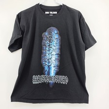 Don Toliver Hardstone Psycho Tour T-Shirt Mens L Black Double Sided Graphic picture
