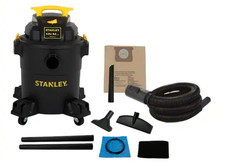 Stanley SL18116P 6 Gallon Wet Dry Vacuum 4 Peak HP with Hose Bag Accessories picture