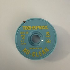 Techspray 1821-5F No-Clean Yellow No 2 Braid - As picture