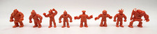 Vintage 1980s M.U.S.C.L.E. Men Figures Lot of 8 Mattel Kinnikuman Flesh Pink YNT picture