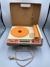 Vintage 1982 Fisher-Price Portable Record Player tested and works picture