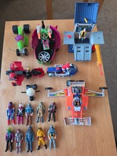 Huge Joblot Collection Of M.A.S.K Kenner  Vehicles & Figures With Masks, Venom picture