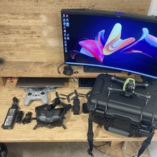 DJI FPV Drone w/ Goggles, Controller, Batteries and LEKUFEE Waterproof Hard Case picture