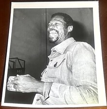 BILL RUSSELL BOSTON CELTICS NBA BASKETBALL 1975 VINTAGE TYPE 1 PHOTO ULTRA RARE picture