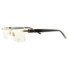 NEW PAUL VOSHERONT PV622 C1 23KGP Handmade Gold Rimless Optical Frame Eyeglasses picture