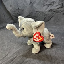*RETIRED* Original TY Shocks The Elephant Beanie Baby-2006 picture