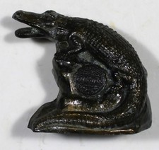 ALLIGATOR  Vintage  Metal   Souvenir of  FLORIDA picture
