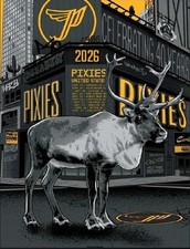 Pixies 40 Years Tour Poster 2026 US Concert Schedule Music picture