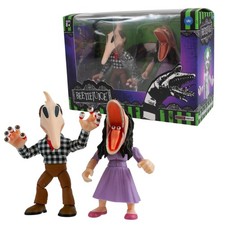 Beetlejuice Scary Adam and Barbara 3-Inch Action Vinyl Set picture