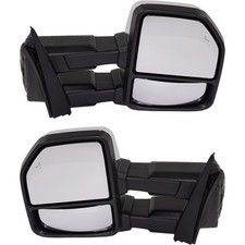 Towing Mirrors Set of 2  Driver & Passenger Side Heated for F150 Truck Ford Pair picture