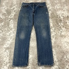 Vintage Levi's 505 XX Mens 32x30 Single Stitch Denim Jeans Mens Paper Tag 285 picture