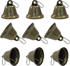 Vintage Bronze & Copper Jingle Bells, 1.5