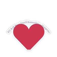 kiss cut sticker sizes 2x2, 3x3x 4x4 or 6x6 with 6x6 being the largest picture