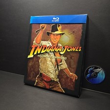 Indiana Jones The Complete Adventures 5 Blu-Ray Box Set Harrison Ford Spielberg picture