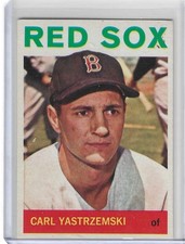 1964 Topps Carl Yastrzemski - #210 Red Sox HOF (EX) picture
