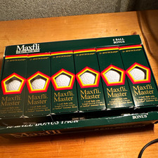Maxfli Master Golf Balls 18Pack White Tour Preferred Surlyn Ionomer Resin picture