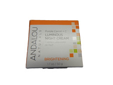 Andalou Natural Purple Carrot + C Luminous Night Cream Brightening 1.7oz picture