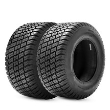 Set 2 18x8.50-8 Lawn Tires Turf Mower Tyre 4Ply 18x8.5x8 Heavy Duty Tubeless 18