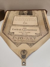 Vtg DUO-ART Piano Roll LUCIA DI LAMMERMOOR SEXTET Donizetti ERNO RAPEE 6396... picture