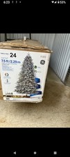 GE 7.5-ft Fir Pre-lit Artificial Christmas Tree 1000 White LEDs will update list picture