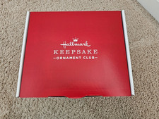Brand New 2026 Hallmark Keepsake Ornament Club Member Exclusive 3 ornaments & ta picture