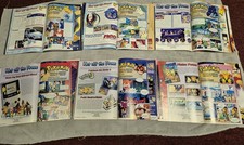 NINTENDO POWER ALL 6 POKÉMON GOLD/SILVER COMICS Posters 138 139 140 141 142 143 picture